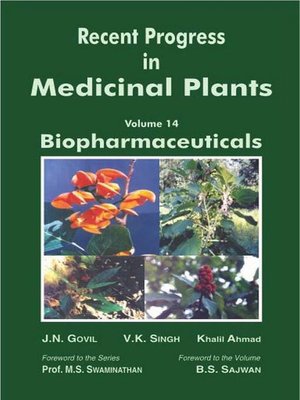 cover image of Recent Progress In Medicinal Plants (Biopharmaceuticals)